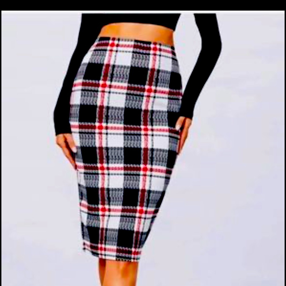 Plaid skirt